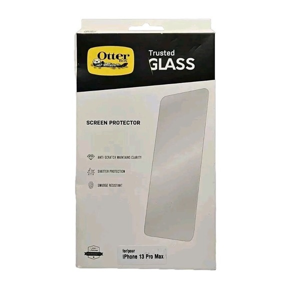 Otterbox Trusted Glass Screen Protector for‎ Apple iPhone 13 Pro Max 6.7" Clear - Picture 1 of 4